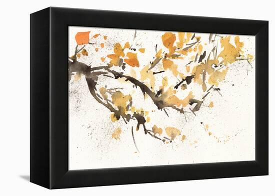 Watercolor Tree Branch I-Samuel Dixon-Framed Stretched Canvas