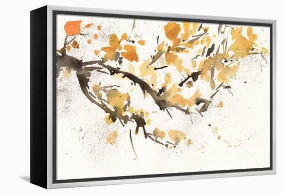 Watercolor Tree Branch I-Samuel Dixon-Framed Stretched Canvas