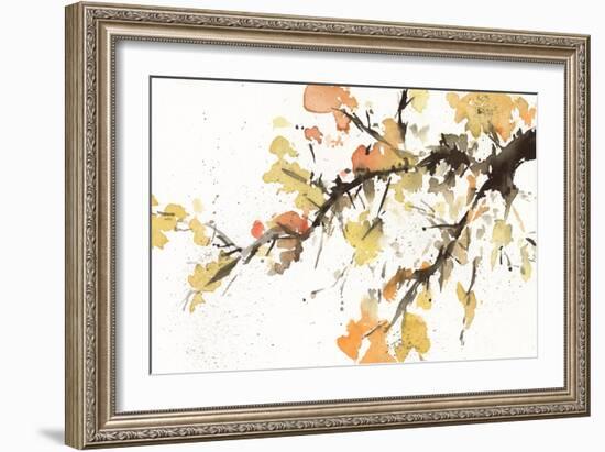 Watercolor Tree Branch II-Samuel Dixon-Framed Art Print