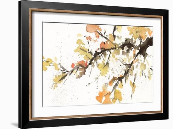 Watercolor Tree Branch II-Samuel Dixon-Framed Art Print