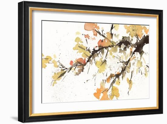 Watercolor Tree Branch II-Samuel Dixon-Framed Art Print