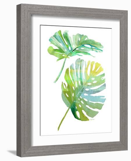 Watercolor Tropical 1-Mary Escobedo-Framed Art Print