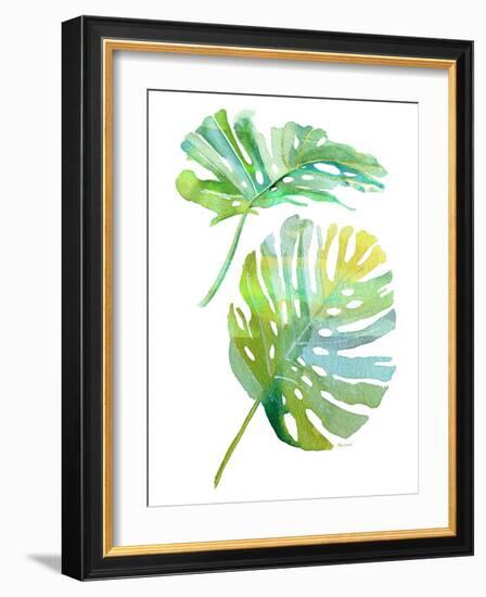 Watercolor Tropical 1-Mary Escobedo-Framed Art Print