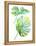 Watercolor Tropical 1-Mary Escobedo-Framed Stretched Canvas