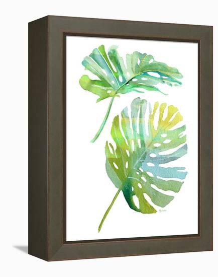 Watercolor Tropical 1-Mary Escobedo-Framed Stretched Canvas