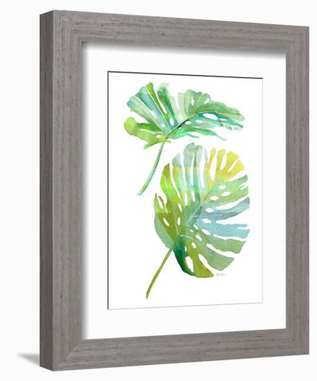 Watercolor Tropical 1-Mary Escobedo-Framed Art Print