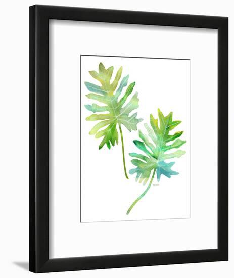 Watercolor Tropical 2-Mary Escobedo-Framed Premium Giclee Print