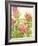 Watercolor Tropical Flowers II-Tim OToole-Framed Art Print