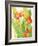 Watercolor Tropical Flowers III-Tim OToole-Framed Art Print