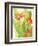 Watercolor Tropical Flowers III-Tim OToole-Framed Premium Giclee Print