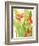 Watercolor Tropical Flowers III-Tim OToole-Framed Art Print