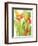 Watercolor Tropical Flowers III-Tim OToole-Framed Art Print