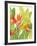 Watercolor Tropical Flowers IV-Tim OToole-Framed Art Print