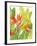 Watercolor Tropical Flowers IV-Tim OToole-Framed Art Print