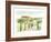 Watercolor Tuscan Villa I-Ethan Harper-Framed Art Print