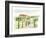 Watercolor Tuscan Villa I-Ethan Harper-Framed Art Print