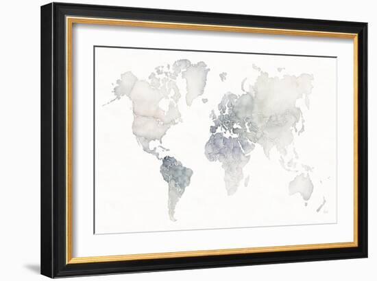 Watercolor Wanderlust-Laura Marshall-Framed Art Print