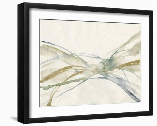 Watercolor Waves II-Jennifer Goldberger-Framed Art Print