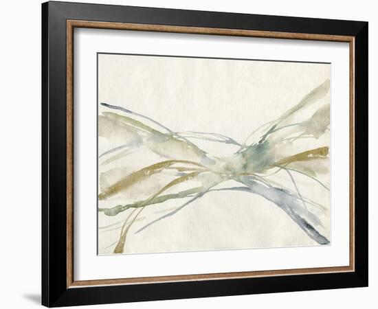 Watercolor Waves II-Jennifer Goldberger-Framed Art Print
