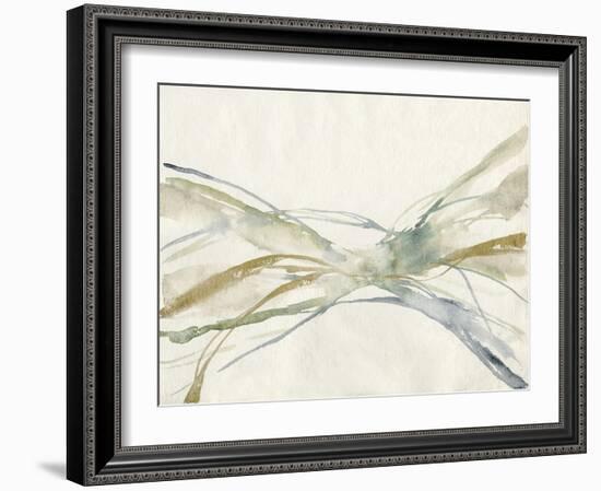 Watercolor Waves II-Jennifer Goldberger-Framed Art Print