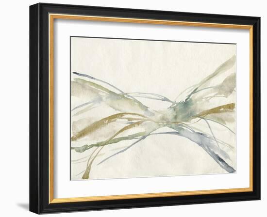 Watercolor Waves II-Jennifer Goldberger-Framed Art Print