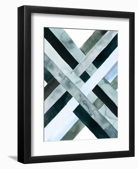 Watercolor Weave I-Grace Popp-Framed Art Print