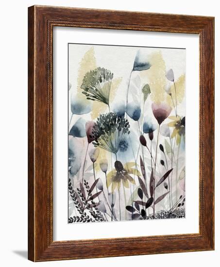 Watercolor Wildflower I-Grace Popp-Framed Art Print