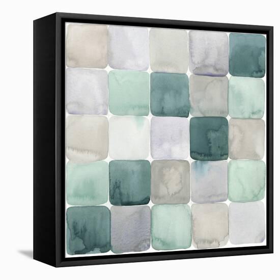 Watercolor Window Panes II-Grace Popp-Framed Stretched Canvas