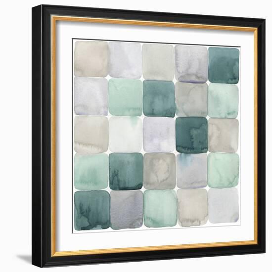 Watercolor Window Panes II-Grace Popp-Framed Art Print