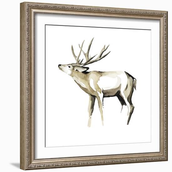 Watercolor Woodland I-Grace Popp-Framed Art Print