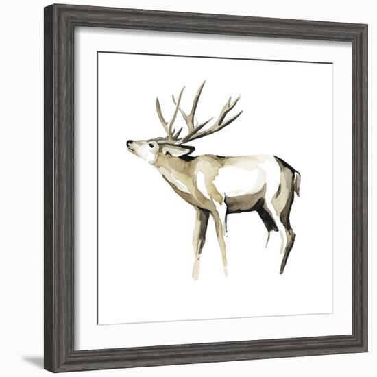 Watercolor Woodland I-Grace Popp-Framed Art Print