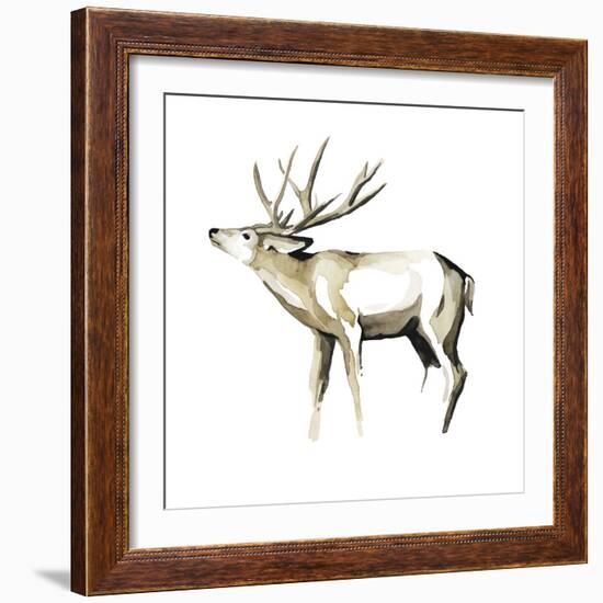 Watercolor Woodland I-Grace Popp-Framed Art Print