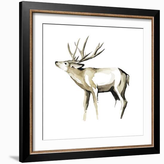 Watercolor Woodland I-Grace Popp-Framed Art Print