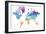 Watercolor World-Mike Schick-Framed Art Print