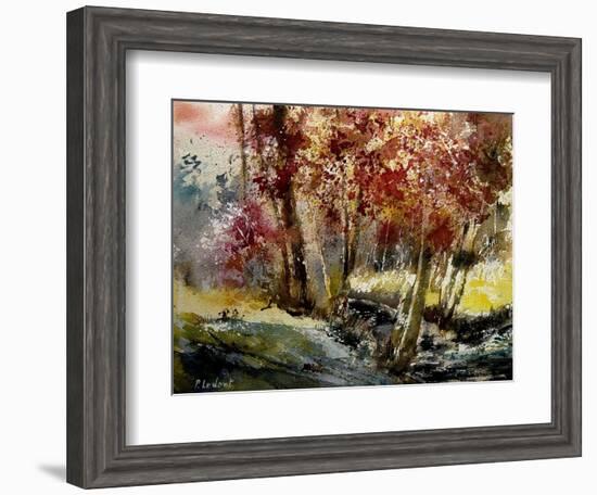 Watercolor Ywoigne-Pol Ledent-Framed Art Print