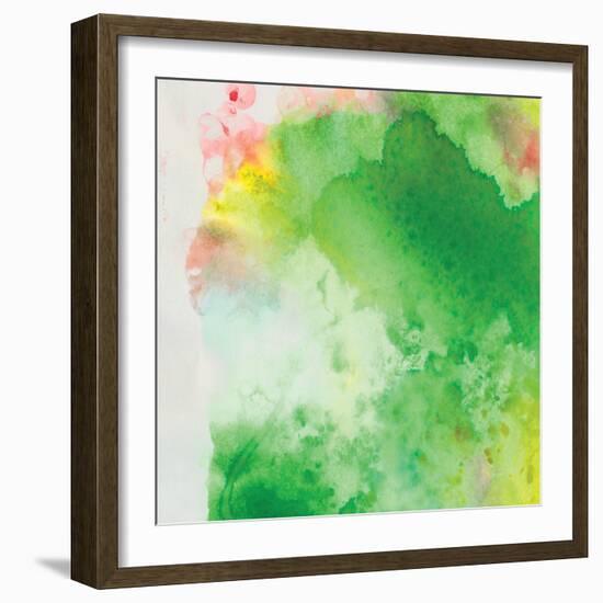 Watercolor-OnRei-Framed Art Print