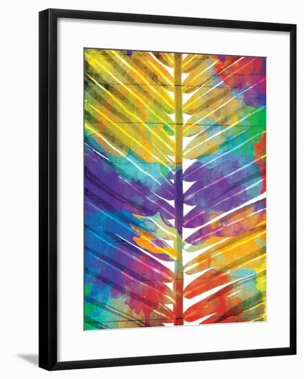 Watercolorful Palms Mate-OnRei-Framed Art Print