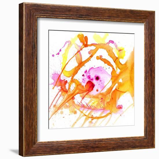 Watercolour Abstract V-Anna Polanski-Framed Art Print