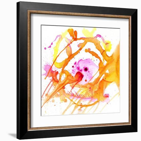 Watercolour Abstract V-Anna Polanski-Framed Art Print