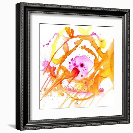 Watercolour Abstract V-Anna Polanski-Framed Art Print