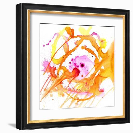 Watercolour Abstract V-Anna Polanski-Framed Art Print