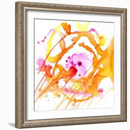 Watercolour Abstract V-Anna Polanski-Framed Art Print