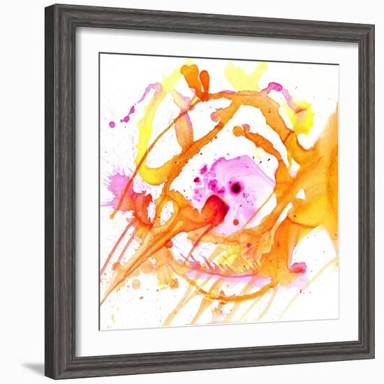 Watercolour Abstract V-Anna Polanski-Framed Art Print