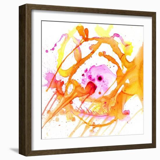 Watercolour Abstract V-Anna Polanski-Framed Art Print