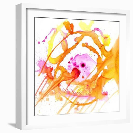 Watercolour Abstract V-Anna Polanski-Framed Art Print