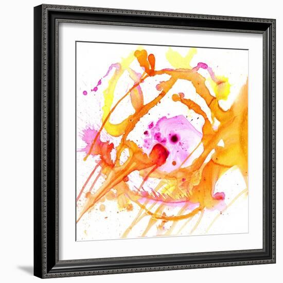 Watercolour Abstract V-Anna Polanski-Framed Art Print