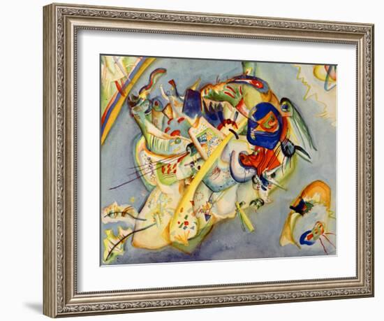 Watercolour No. 6, 1916-Wassily Kandinsky-Framed Giclee Print