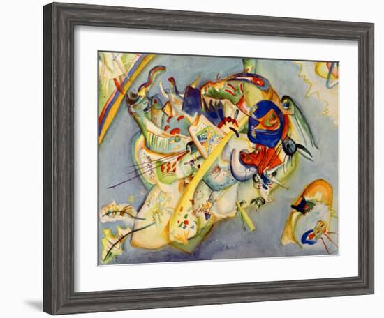 Watercolour No. 6, 1916-Wassily Kandinsky-Framed Giclee Print