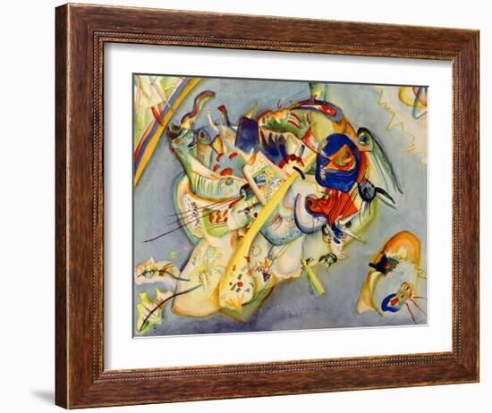 Watercolour No. 6, 1916-Wassily Kandinsky-Framed Giclee Print