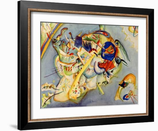 Watercolour No. 6, 1916-Wassily Kandinsky-Framed Giclee Print